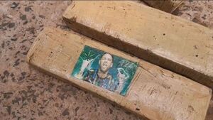 Panes de drogas tenían pegadas fotos de Neymar
