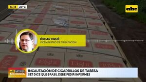 Incautación de cigarrillos de Tabesa - ABC Noticias - ABC Color