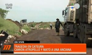 Recicladora muere arrollada por un camión en Cateura | Telefuturo