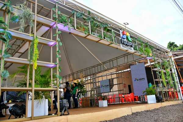 ITAIPU presenta stand con énfasis en la sostenibilidad en la Expo Canindeyú 2022
