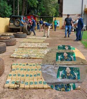 Camión transportaba marihuana con fotos de Neymar - La Clave