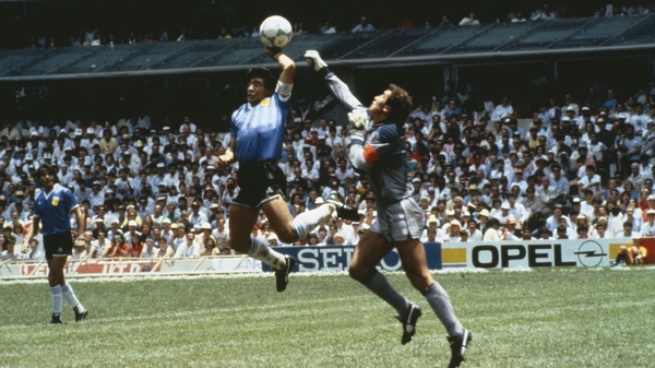 Subastarán histórica camiseta que vistió Maradona en el partido de “La mano de Dios” - Megacadena — Últimas Noticias de Paraguay