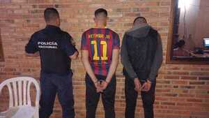 Capturan a menor y empleado tras asalto a una empresa en San Pedro del Paraná