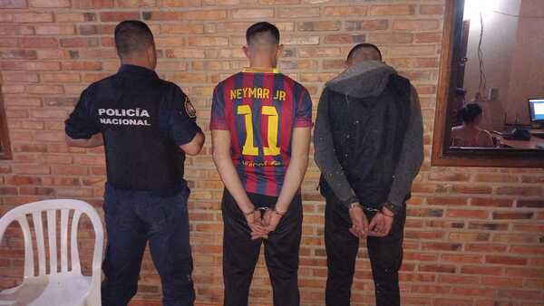 Capturan a menor y empleado tras asalto a una empresa en San Pedro del Paraná