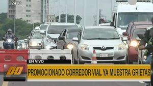 Congestión vehicular por reparación en el Corredor Vial Botánico