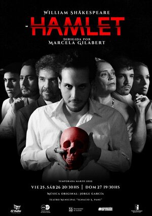 Cerrarán últimas funciones de la obra “Hamlet” de William Shakespeare en el Ignacio A. Pane - El Trueno