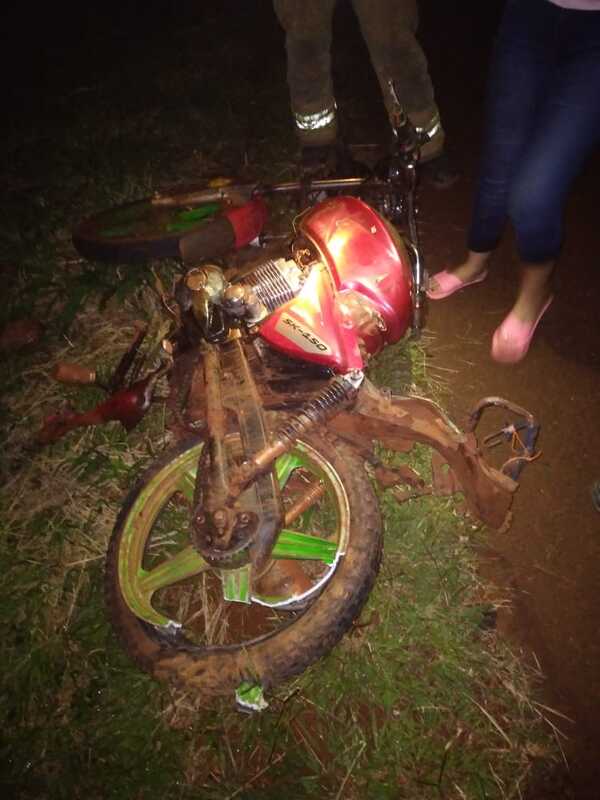 Motociclista fallece en accidente en Pirapó