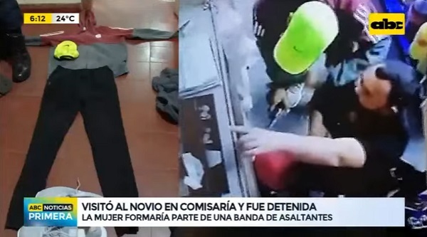 Mujer es detenida al visitar a su novio en la comisaría