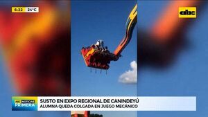 Susto en expo Regional de Canindeyú  - ABC Noticias - ABC Color