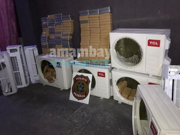 Policía Federal incautó 210 kg de pasta base de cocaína