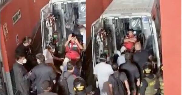 Crónica / [VIDEO] Así retiraron a Robert Rojas del estadio