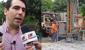 Inicia construcción de sistema de agua potable en asentamiento de Coronel Oviedo - Noticiero Paraguay