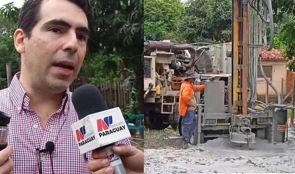 Inicia construcción de sistema de agua potable en asentamiento de Coronel Oviedo - Noticiero Paraguay