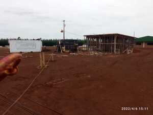 Otra obra en construcción visitada por los delincuentes, esta vez se llevaron cables de cobre