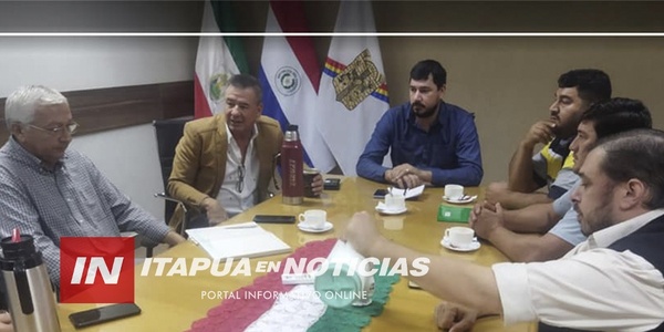 GESTIÓN DE PROYECTOS PARA SAN RAFAEL DEL PNÁ. ANTE EL GOBERNADOR - Itapúa Noticias