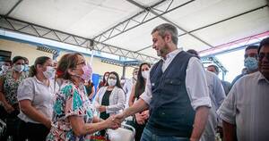 La Nación / Mario Abdo acompañó jornada de atención médica en el Chaco