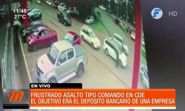 Frustran asalto tipo comando en Ciudad del Este | Telefuturo