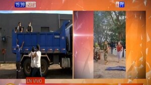 Vista Alegre: Incautan varios tambores de hidrocarburo de presunto contrabando | Noticias Paraguay