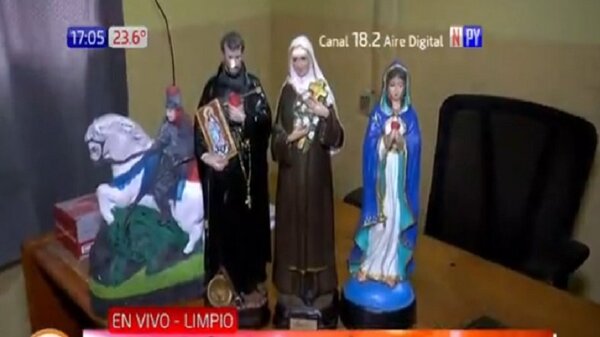 Ladrones y devotos: Entraban a robar templos y santos también | Noticias Paraguay
