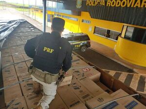 Brasil: interceptan camión robado repleto de cigarrillos de Tabesa - ABC en el Este - ABC Color