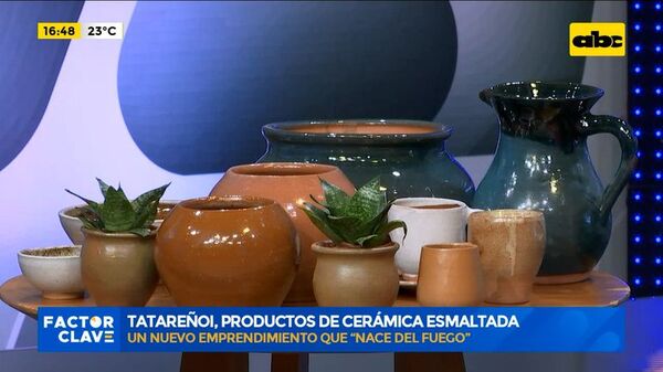 Tatañeroi, productos de cerámica esmaltada - Factor Clave - ABC Color
