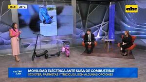 Movilidad eléctrica ante suba de combustible  - Factor Clave - ABC Color