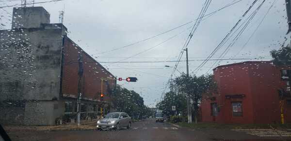 Intensa lluvia en Misiones