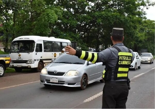 Patrulla Caminera iniciará Operativo de Semana Santa este domingo