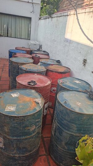 Incautan más de 3.600 litros de combustibles de contrabando en Vista Alegre