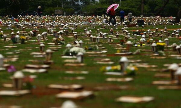 Covid: Brasil registra 253 muertes en 24 horas