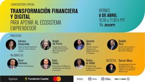 Invitan a participar de conversatorio sobre transformación financiera y digital
