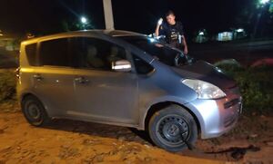 Luque: Asaltan a conductora de Bolt y luego abandonan el vehículo - Nacionales - ABC Color