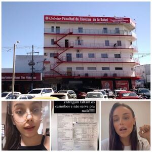 Familiares y estudiantes reclaman títulos de médicos a Uninter de PJC