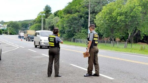 Caminera retoma hoy los controles en todas las rutas