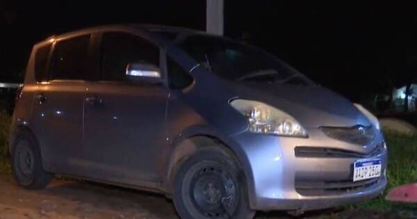 La Nación / Asaltan a conductora de plataforma móvil en Luque y luego recuperan el vehículo