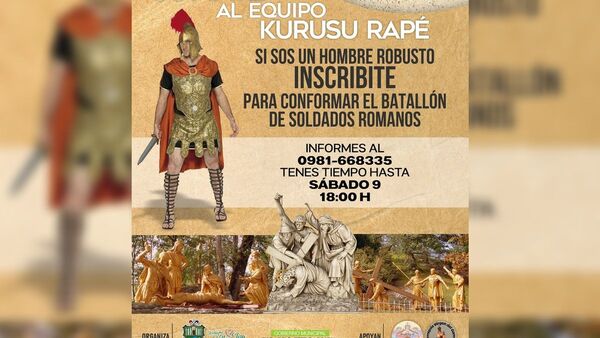 Buscan corpulentos para ser soldados del kurusu rape