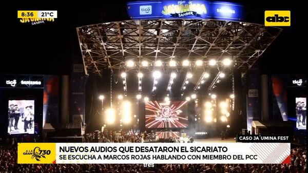 Los audios que confirmarían las causas del atentado en el Ja’umína Fest - ABC Noticias - ABC Color