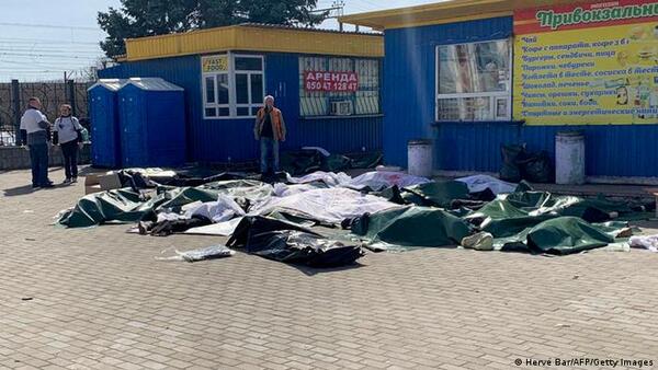 Ataque ruso a la estación de Kramatorsk deja decenas de muertos y heridos