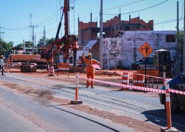 Pilotes para las bases del túnel de Tres Bocas alcanzó el 77% de ejecución