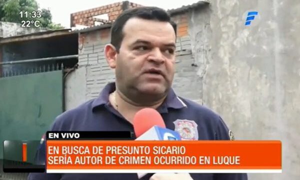 Buscan a presunto sicario que mató a joven en Luque | Telefuturo
