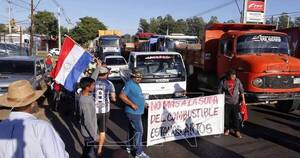 La Nación / Gremio de trabajadores en moto y afines prevén sumarse a protesta de camioneros
