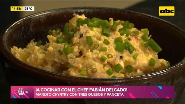 ¡A COCINAR! Mandi’o Chyryry con tres quesos y panceta - Ensiestados - ABC Color
