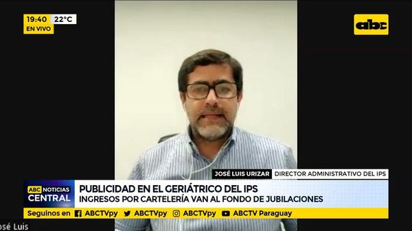 Geriátrico de IPS con carteles publicitarios - ABC Noticias - ABC Color