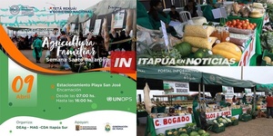 GRAN FERIA AGROPECUARIA “SEMANA SANTA RA'ARÕVO” - Itapúa Noticias