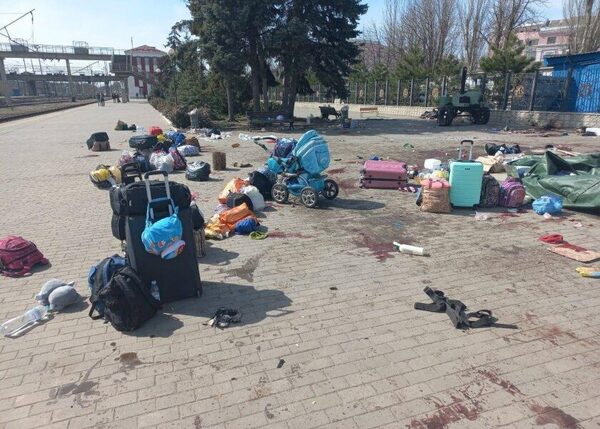 Rusia acusa a Ucrania de disparar intencionalmente contra estación de tren de Kramatorsk