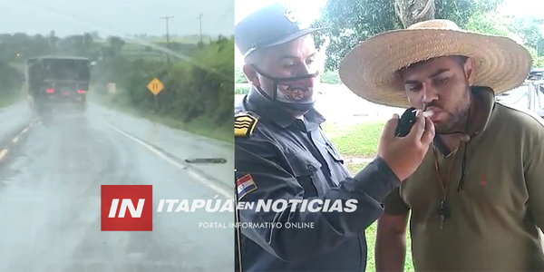 CONDUCTOR DEL CAMIÓN ZIGZAGUEANTE FUE ATRAPADO - Itapúa Noticias