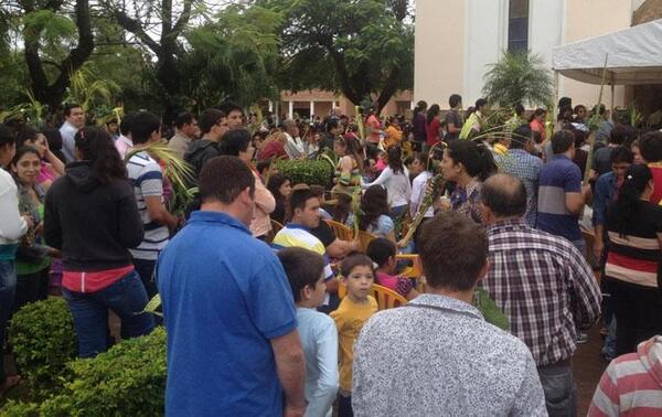 Conocé cuales son los horarios de misa de este Domingo de Ramos en Coronel Oviedo – Prensa 5