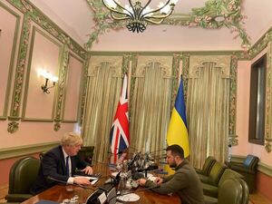 Visita sorpresa de Johnson a Zelensky | 1000 Noticias