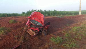 Mujer muere en brutal accidente de tránsito en Canindeyú - Noticiero Paraguay