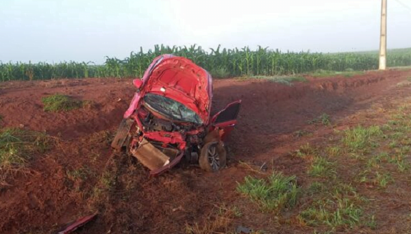 Mujer muere en brutal accidente de tránsito en Canindeyú - Noticiero Paraguay